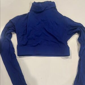 Body Wrappers Royal Blue Turtleneck Bodysuit